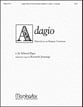Adagio  Organ sheet music cover